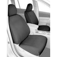 thumbnail image 2 of CalTrend Front Buckets Tweed Seat Covers for 2006-2008 Dodge Ram 1500 - DG265-08TA Light Grey Insert and Trim, 2 of 3