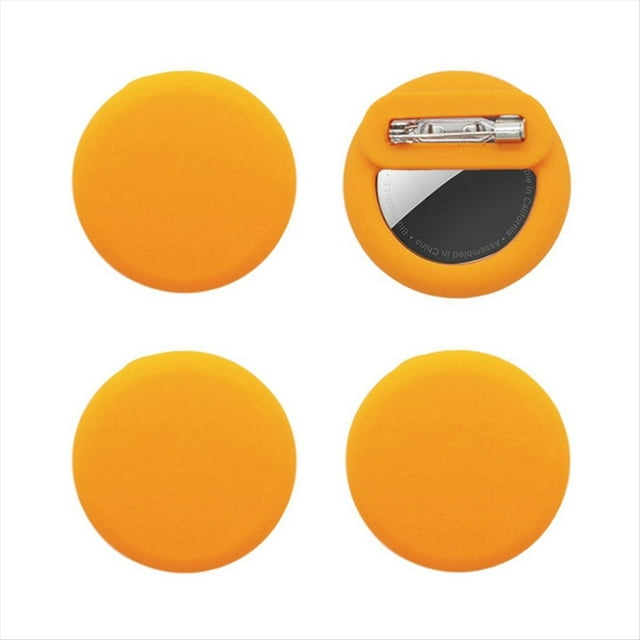Cubierta Protectora para Localizador de Exteriores, Cubierta de Silicona Ligera y Oculta para Rastreador GPS, Soporte para , Color Naranja