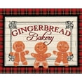 thumbnail image 2 of Allen, Kimberly 32x26 Gold Ornate Wood Framed with Double Matting Museum Art Print Titled - Gingerbread Bakery, 2 of 4