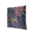 thumbnail image 3 of Cartoon Fireworks in Night Throw Pillow Covers Pillowcases 16 x 16 Inch Home Decor 2 Packs for Bedroom Sofa, 3 of 6