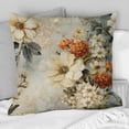 thumbnail image 2 of Designart "Lace with Rustic Charm" Floral Printed Throw Pillow, 2 of 5