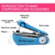 thumbnail image 5 of Handheld Sewing Machine,Mini Sewing Machine, Portable Mini Sewing Machine For Beginners,Mini Handheld Stitching Machine Automatic Feeding Diy Hand Sewer Machine, 5 of 7