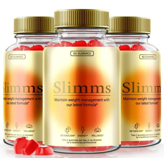 (3 Pack) Slimms Keto ACV Gummies, Keto   ACV Supplement for Weight Loss, All Natural, Maximum Strength Support for Healthy and Active Lifestyle, Herbal Pills, Pastillas Reviews (180 Capsules)