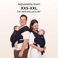 thumbnail image 5 of Momcozy Baby Wrap Carrier, Easy to Wear Infant Carrier Slings, Lightweight Adjustable Hands Free Baby Sling, for Newborn to Toddler 8-35 lbs, 5 of 10