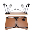 thumbnail image 5 of Portable laptop desk ideal for eating, reading and writing in bed, on the sofa, on the floor - stable, durable and foldable, 5 of 5