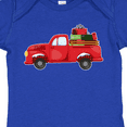thumbnail image 4 of Inktastic Christmas Red Vintage Truck with Presents Boys or Girls Baby Bodysuit, 4 of 5