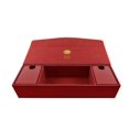 thumbnail image 4 of Dex Protection The Game Chest â€“ Storage for 360+ Single Sleeved Cards | Dual Side Accessory Compartments | Wood Construction with Suede Interior (Red), 4 of 10