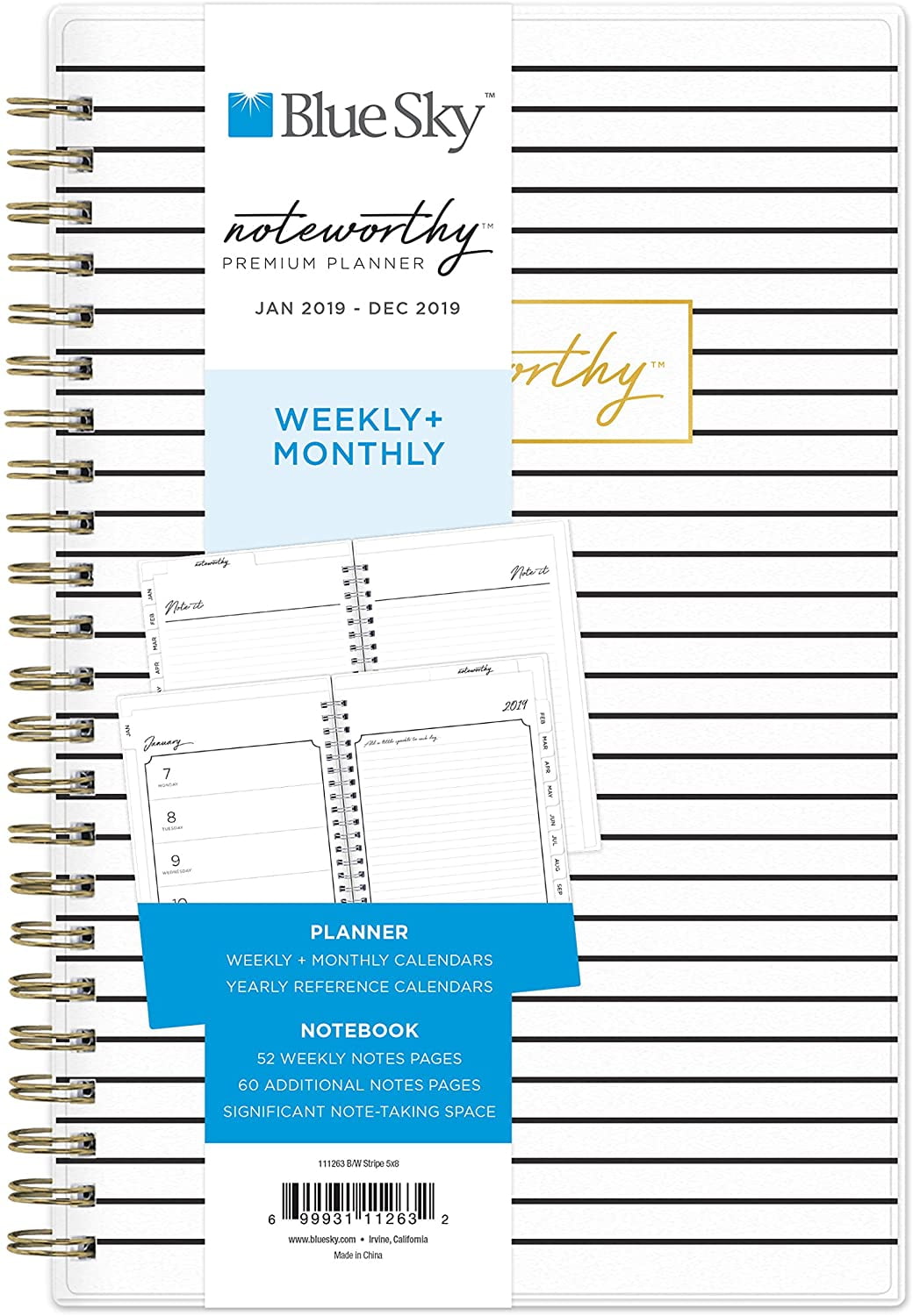 blue sky noteworthy planner