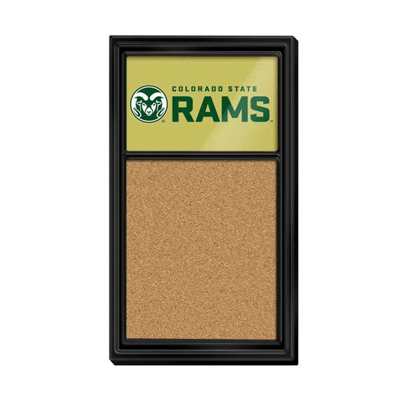Colorado State Rams 31'' x 17.5'' Cork Note Board