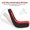 thumbnail image 6 of GTRACING Faux Leather Floor Rocker Video Gaming Chair, Red, 6 of 6