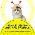 thumbnail image 3 of Small Dog Summer Straw Hat Cat Kitten Photography Prop Pet Costume Accessory, 3 of 7