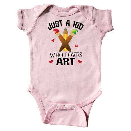 

Inktastic Artist Kid Who Loves Art Gift Baby Boy or Baby Girl Bodysuit