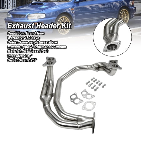 Stainless Steel Header Manifold Exhaust Fit for Subaru Impreza 2.5RS 1997-2005