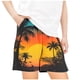 thumbnail image 1 of Odeerbi 5-14 Años Niños Niñas Pantalones Cortos de Estampado Tropical Hawaiano Pantalones de Baño En Seco Rápido Pantalones Cortos de Tabla de Playa, 1 of 4