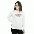 thumbnail image 3 of Netflix Womens Stranger Things Glow Logo Sweatshirt, 3 of 3