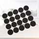 thumbnail image 5 of BRIGHTFUFU 100 piezas de fieltro para pies, autoadhesivas, antideslizantes, almohadillas para muebles, mesa redonda y silla para pies, alfombras de protección (negro), 5 of 7
