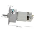 thumbnail image 1 of LAFGUR DC12V/24V 35W Micro DC Metal Gear Motor Speed Adjustable CW/CCW,DC Gear Motor,Motor, 1 of 8