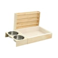 thumbnail image 2 of Comedero de heno para conejos, contenedor de heno para conejillos de indias, dispensador de comida para patio de juegos, caja de arena, comedero para, 2 of 8