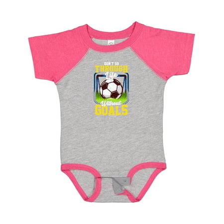 

Inktastic Soccer Funny Goals Gift Baby Boy or Baby Girl Bodysuit