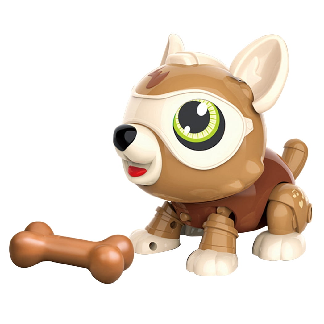 Dog Robot Toy Voiceactivated Creative Electric Robot Toy STEM Toy with