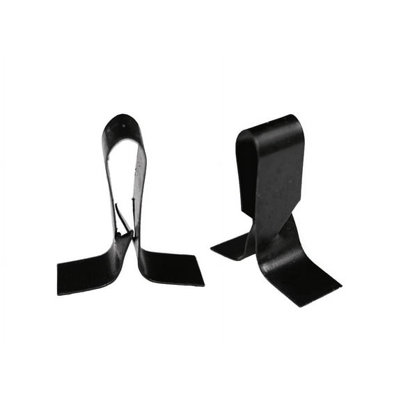 ToolPro Black Hardware Clips, 20-Piece Pack