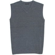 Big Men's Windowpane Vest