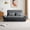 Gray, variant on YOUDAO 79.5" Corduroy Cloud Sofa Couch, Modern Loveseat Sofa,Folding Floor Couch with Adjustable Backrest, High-Density Foam Compression Sofa for Living Room, Apartment and Small Spaces,Black
