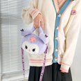 thumbnail image 3 of Sanrio-Mochila De felpa para niños y niñas, bolso Kawaii My Melody, Cinnamoroll, regalos de cumpleaños y Navidad, 3 of 4