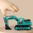 thumbnail image 5 of Excavator Toy under $5! Cagogo Children's Excavator Toy, Engineering Vehicle Bulldozer with Rotating Bucket, Construction Vehicle Toy forKids, Realistic Crawler Digger, Dump Truck Toy for, 5 of 9