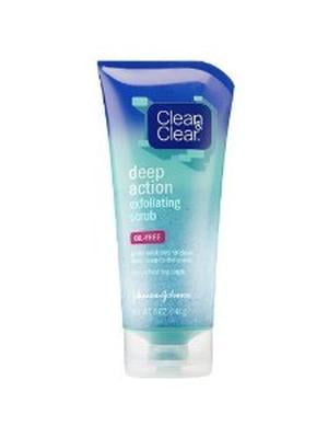 CLEAN & CLEAR Deep Action Exfoliating Scrub Oil-Free 5 oz