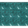 thumbnail image 4 of oneOone Cotton Flex Fabric Leaves & Paisley Block Printed Craft Fabric BTY 40 Inch Wide, 4 of 4