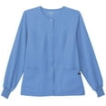 thumbnail image 3 of Jockey  Women's Classic Round Neckline Snap Scrub Jacket, 3 of 3