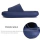 thumbnail image 2 of Zapatillas Rosyclo Cloud con suela acolchada de 4,5 cm de grosor, color azul marino, 2 of 5