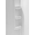 thumbnail image 6 of Vasu 60 in. x 36 in. x 74 in. 3-piece DIY Friendly Alcove Shower Surround in White, 6 of 10