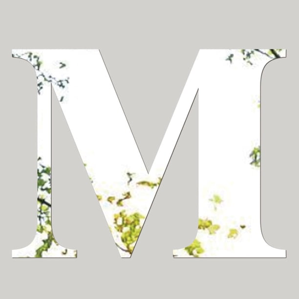 Mirror Wall Sticker 26 Letters Diy Art Mural Home Decor