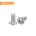 thumbnail image 3 of Uxcell #8-32x3/8" Pan Head Machine Screws, Stainless Steel 18-8 Screw, Pack of 100, 3 of 7