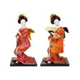 thumbnail image 2 of Muñeca de 12 pulgadas, decoración del hogar, artesanía tradicional, muñeca de seda, decoración de escritorio, postura en cuclillas y arrodillada, 2 of 6