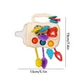 thumbnail image 3 of Feeding Bottle Themed Sensory Pull String Toy, Fine Motor Skills, Safe ABS Silicone, Washable Educational Toy, Early Learning, Tactile Exploration, Visual Auditory Engagement, 3 of 7