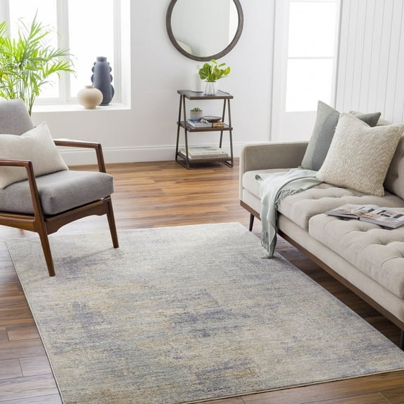 Livabliss Area Rugs for Living Room, 5x7 Avant Garde Modern Charcoal Rug, Bedroom Dining Room Home Decor Stain Resistant Carpet (5' x 7'5")