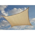 thumbnail image 3 of ShelterLogic 16 x 16 ft Sand Shade Sail Square - Heavyweight (Attachment Point/Pole Not Included), 3 of 5