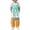 Green, variant on Toddler Kids Girls Boys Ice Cream Rompers Casual Loose Fit Romper With Pockets Ice Print Long Pants Playwear Jumpsuit Cute Outfits 5-6 Years