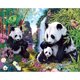 thumbnail image 1 of 5D DIY Diamond Painting Kits Full Square Drill Panda mosaico imagen pared arte Sywqhk Decoración hogareña, 1 of 9