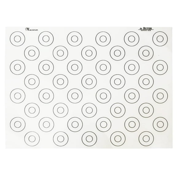 Alfombrilla de silicona para hornear Macaron de Buyer, 60 x 40 cm, antiadherente