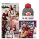 thumbnail image 4 of Gorro de Navidad, gorro de Navidad con luz LED, gorro de punto con 6 luces LED, gorro de Papá Noel unisex, 4 of 4