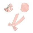 thumbnail image 3 of Unique Bargains 1 Pc Elegant Bow Ribbon Duckbill Hair Clips for Home Pink, 3 of 5