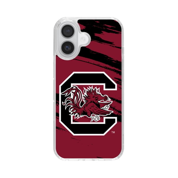 South Carolina Gamecocks HD Phone Case for Apple iPhone 17 (Paint Stripe) by Affinity Bands