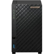 Asustor AS1202T Drivestor 2 Gen 2 ,2 Bay NAS, Quad-Core 1.7GHz CPU, 2.5GbE Port, 1GB DDR4, Three USB 3.0 (Diskless)