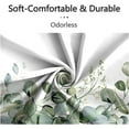 thumbnail image 2 of 72x84 Inches Eucalyptus Shower Curtain Watercolor Plants Spring Sage Leaves Botanical Leaf Floral Fabric Shower Curtains for Bathroom Decor Waterproof Polyester Fabric with Hooks, 2 of 6