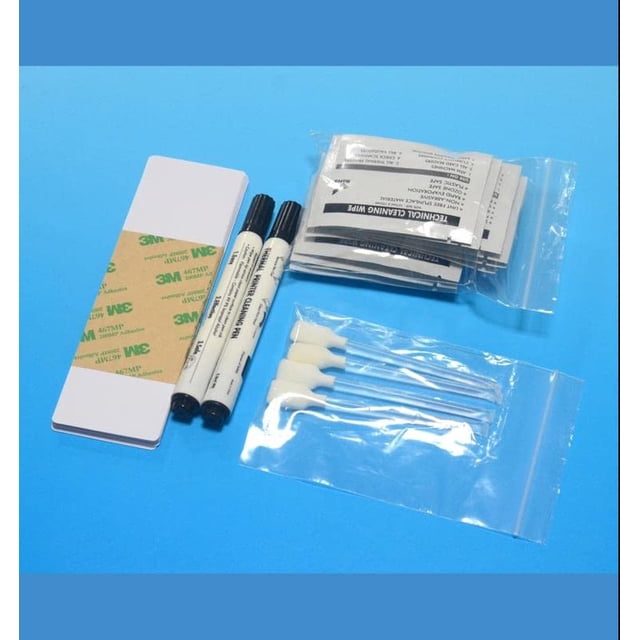 Kit de limpieza Bodno para Fargo DTC1250e 86177 con 10 tarjetas y 4 bastoncillos