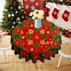thumbnail image 5 of Mantel de Navidad de la Decoración de Papá Noel con el Estado de Ánimo de la Decoración de Papá Noel para el Día de Navidad Poliéster Multicolor 150 X 150 cm, 5 of 6